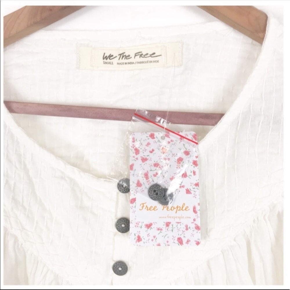 New! Free people Cool Meadow top NWT - Picture 3 of 4